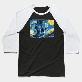 Nebula Van Gogh Style Baseball T-Shirt